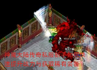 神魔大陆传奇私服新手如何快速提升战力与获取稀有装备？  第2张