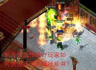 新开热血传奇sf玩家如何快速获取高级技能书？  第3张